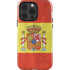 Spain Flag Distressed iPhone 15 Pro Impact Case